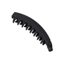 (Black) Women\'s Matte Banana Hair Clips for All Hair Types