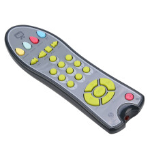 Baby Educational Toy Remote Gray, 3-Language, 18cm