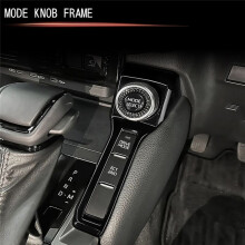 Car Center Console Model Select Driver Model Button Trim Frame Sticker for Prado LC250 2024 RHD Glossy Black