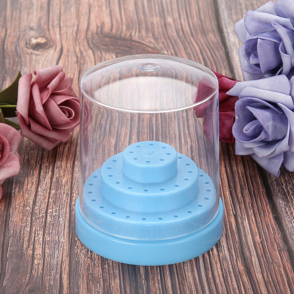 48 Hole Nail Art Tool Storage Stand Plastic