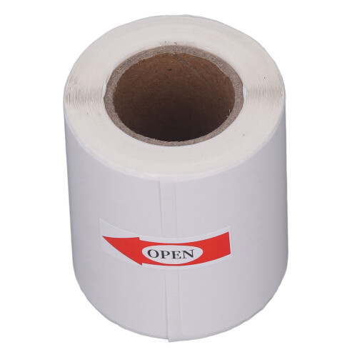 Thermal Paper Roll 100 Sheets 50x80mm White