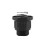 Black Plastic Gas Grill Lighter Ignitor Cap - Replaceable, Durable, 3*3cm 2
