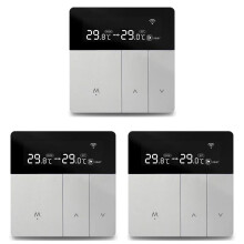 3X AVATTO Tuya WiFi Thermostat Temperature Controller 100-240 V Remote Electric Control, Home Yandex