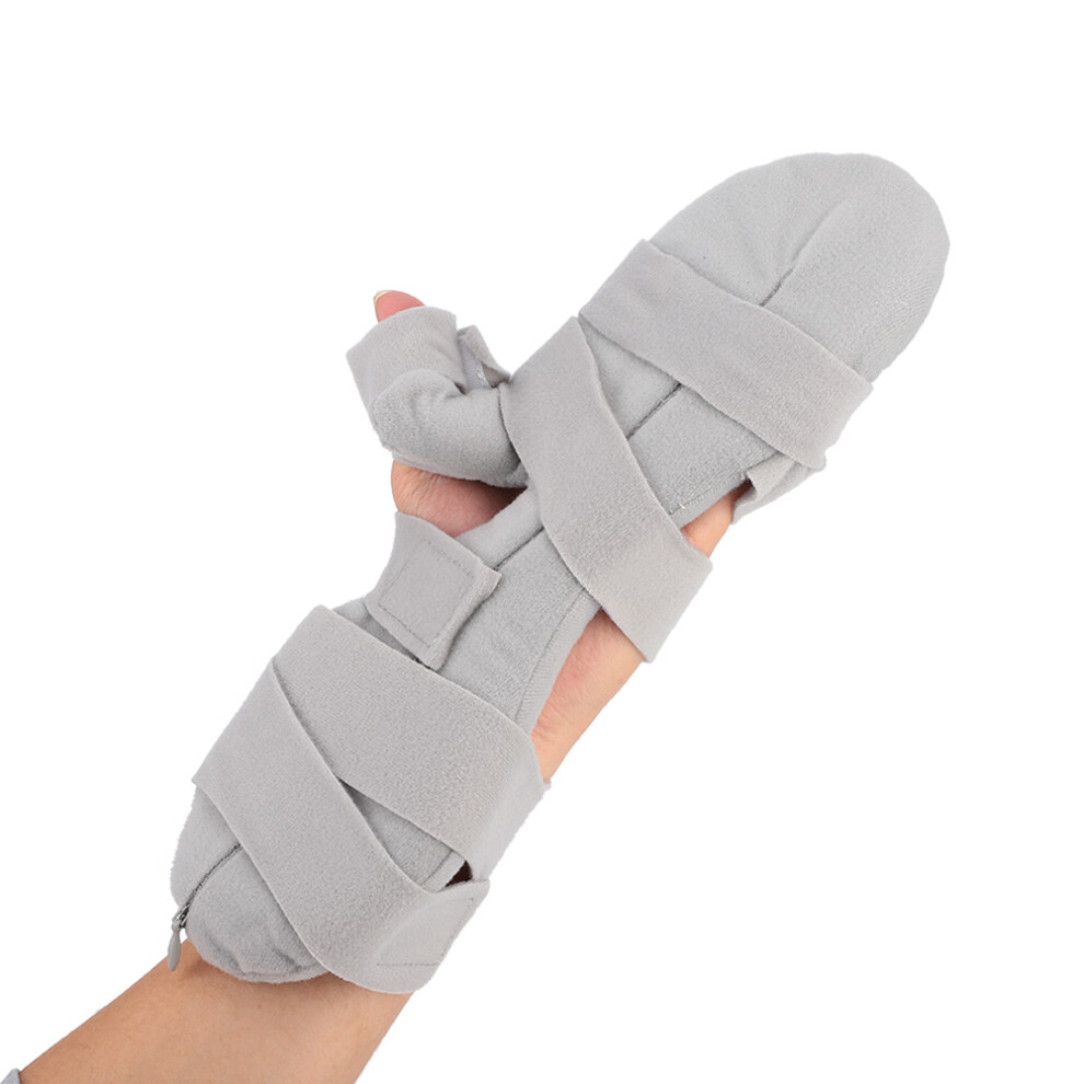 Adjustable Finger and Wrist Support Brace for Hand Fractures, Sprains, Left/Right