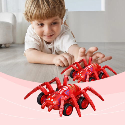 Kids\' ABS Plastic Inertia Toy Car - Push & Pull Fun