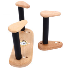 Holz-E-Gitarren Wandhalterung mit Hygrometer – Universell, platzsparend