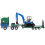 Kids 1:50 Scale Alloy Excavator Model 8