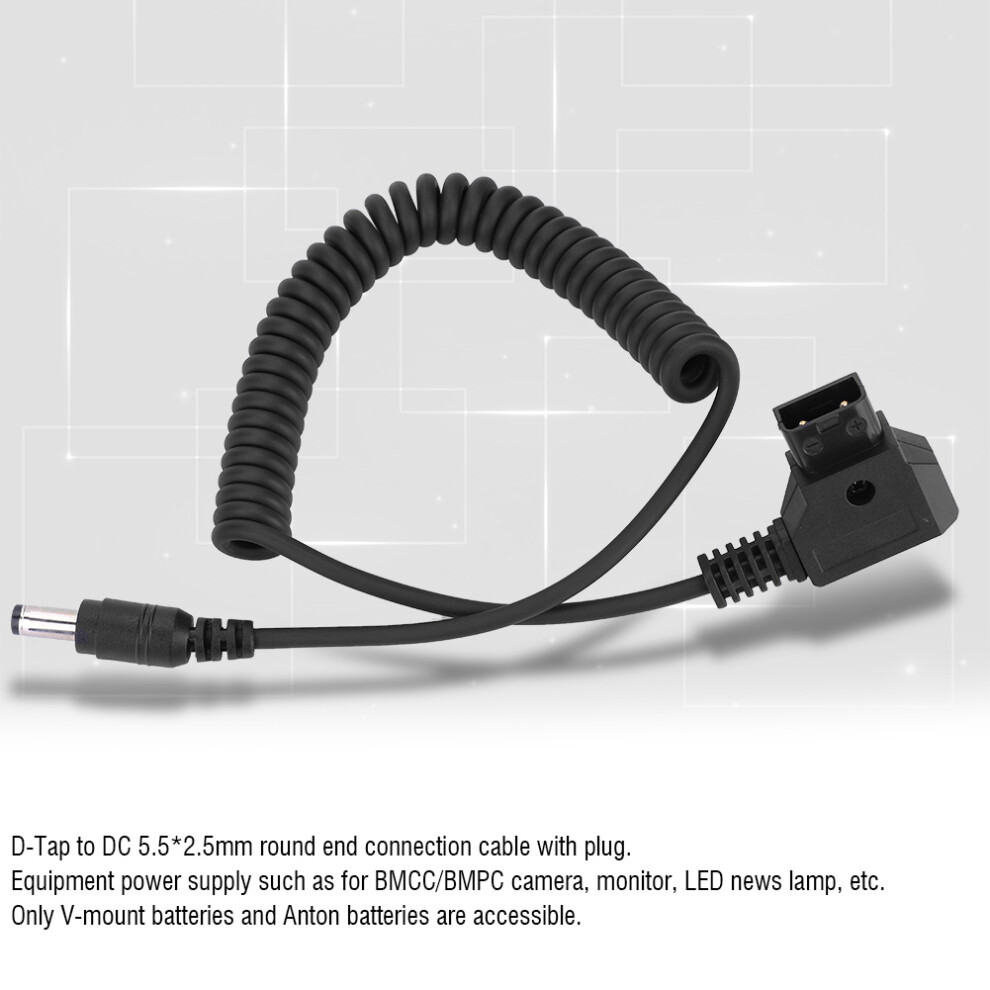 D-Tap Male To Dc 2.1 Cable 5.5X2.5mm 7790334477953