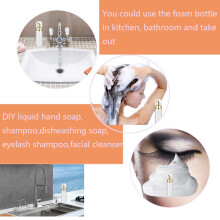 50Ml Empty Bottles Travel Soap Bottles Plastic Foam Dispenser Bottles Foam Soap Pump Dispensers Cleaning,Travel 12Pcs