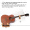 Wood Guitar Wall Mount, Universal Hanger 7