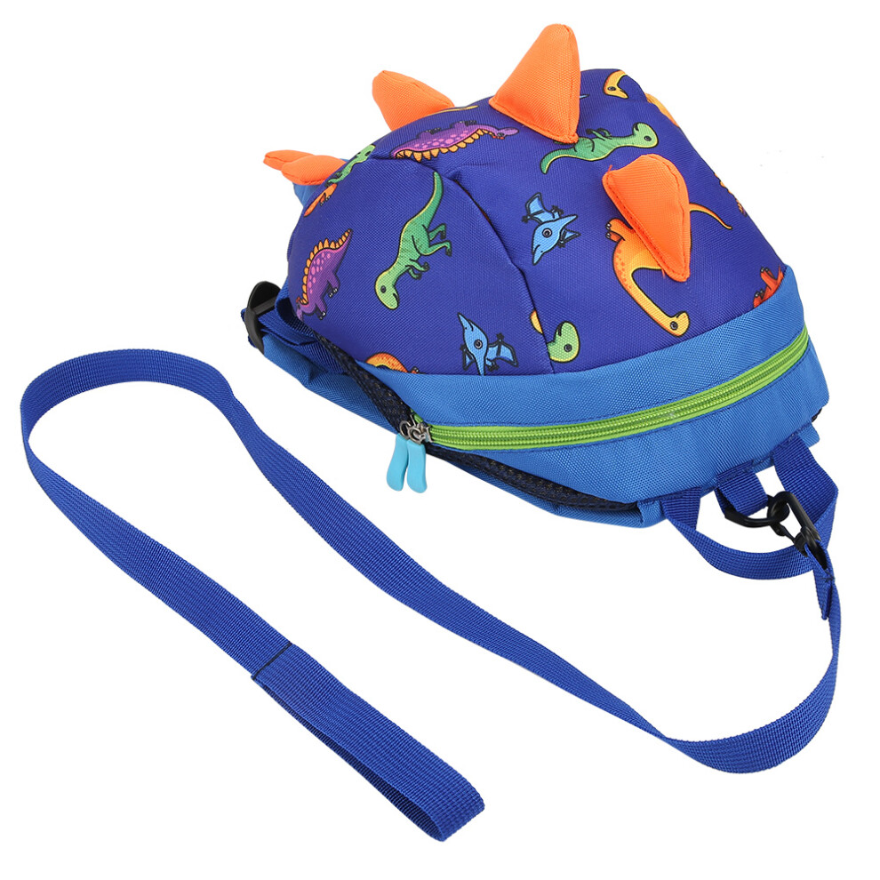 Dinosaur Kids Toddler Backpack Cartoon School Bag For Boys & Girls Dark/Blue