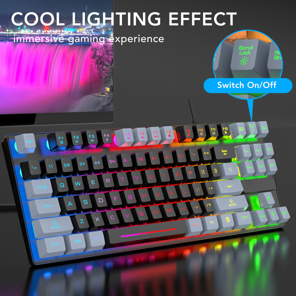 Rgb Backlit Floating Key Keyboard 7790334507483