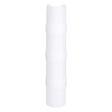 50PCS White Greenhouse Pipe Clips, 8.5cm Clamp for 24-26mm Tubes