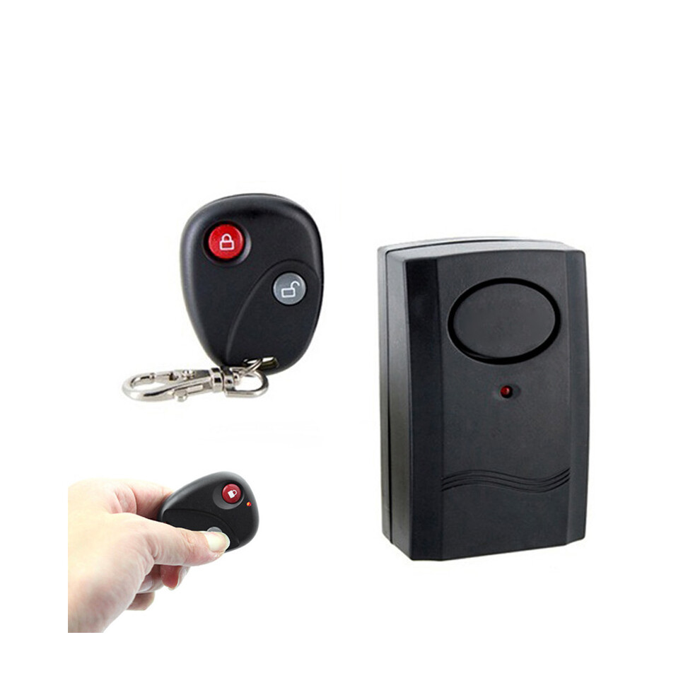 Wireless Vibration Alarm With Remote Control Anti-Theft Protection For Door Window Security 6443564927286