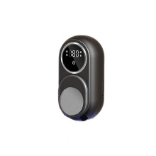 Portable Rechargeable Travel Toothbrush Sterilizer Wall-Mounted UV Toothbrush Sterilizer Holders Black