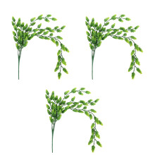 3Pcs Artificial Flower Hops Vine Garland Plant Fake Hanging Vine Greenery For Indoor Outdoor Front Porch Flower Decor