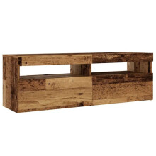 Vloeiende TV-meubel met moderne opbergruimte 120 x 35 x 40 cm van engineering hout