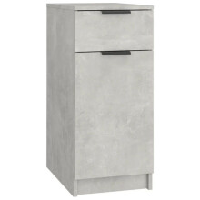 Armário de escritório minimalista design atemporal com gaveta 33,5 x 50 x 75 cm em