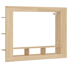 Moderne houten engineering TV-meubel 152 x 22 x 113 cm trendy design ruimte