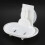 2X Double Soap Dish Strong Suction Soap Holder Cup Tray for Shower Bathroom (White) 1