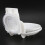 2X Double Soap Dish Strong Suction Soap Holder Cup Tray for Shower Bathroom (White) 10