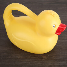 Children’s Plastic Watering Can 1200ml Yellow Duck Beach Garden Toy