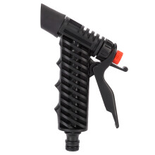 Dual Modes Garden Hose Nozzle Black, 17.5x12.5cm, 10m Spray Distance