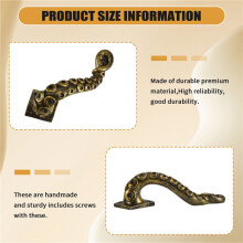 Handmade Vintage Unique Antique Octopus Door Handle 7 Inches Home Decor Fancy Drawer Shelf Cabinet Pulls