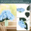 Light  Hydrangea Silk Flowers Heads Pack of 20 Full Hydrangea Flowers Artificial with Stems for Wedding 8