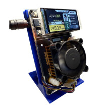 NerdAxe NerdMiner för Bitaxe 500Gh/S Vertical Miner BM1366 ASIC Chip Solo Lottery BTC Miner Lottery Mining Miner AU-Kontakt