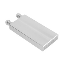 Aluminum Water Cooling Block 80X40X12mm Cooler for Computer CPU Radiator