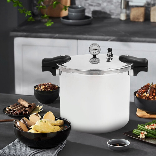 Aluminium Alloy Thickened 23L Cooker with Meter 2