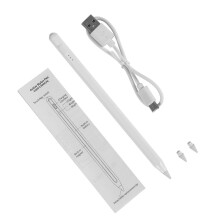 Voor  Potlood 2 Contact Pen Stylus voor  Pro 11 12.9 9.7 Air 3  5 Actieve Potlood Geen Vertraging Tekenpen (Wit)