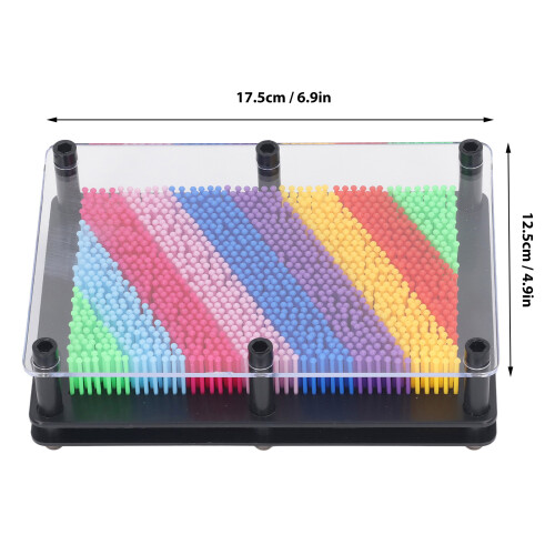 3D Pin Art Toy 327g, 17.5x12.5cm, Black Base 1