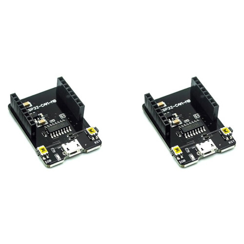2X Placa de Desarrollo ESP32-CAM Placa Base ESP32-CAM Ideal para Proyectos de IoT