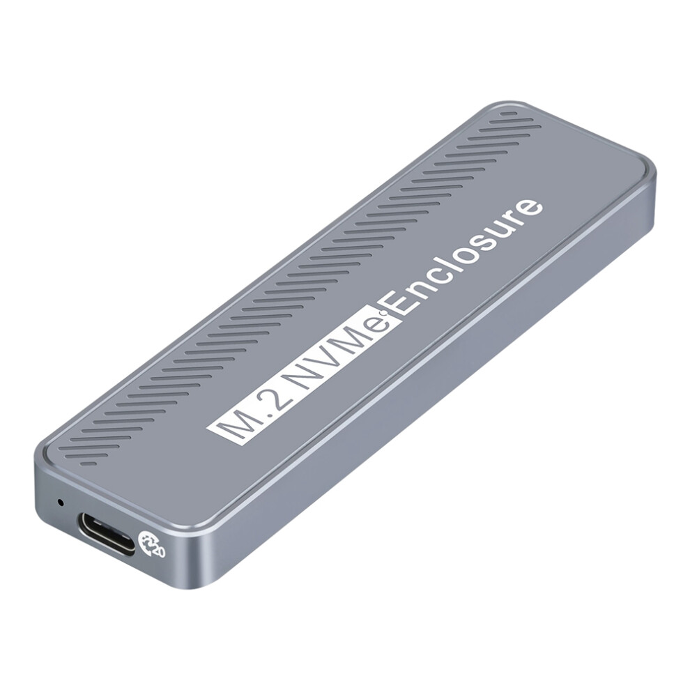 M.2 Nvme Ssd Enclosure Usb3.2 20Gbps Type-C Ssd Enclosure For 2230/2242/2260/2280 Nvme Ssd M Key External Case Box 6033339491496
