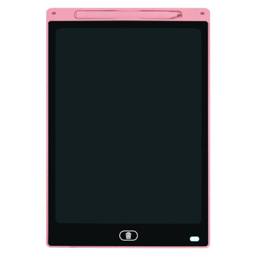 Prancheta LCD de 12 Polegadas Prancheta de Desenho Cor Graffiti Board para Crianças Estudantes Brinquedos Presente de Aniversário de Natal Rosa