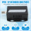 1Pcs Ethernet IP Extender Over Coax HD Network Kit EoC Coaxial Cable Transmission Extender for Security CCTV Cameras(B) 6