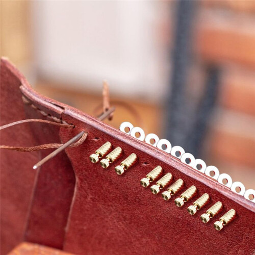 24PCS Leather Sewing Located Needles, DIY Leather Suture Positioning Needle Position Leather  Pins 2 Models 2