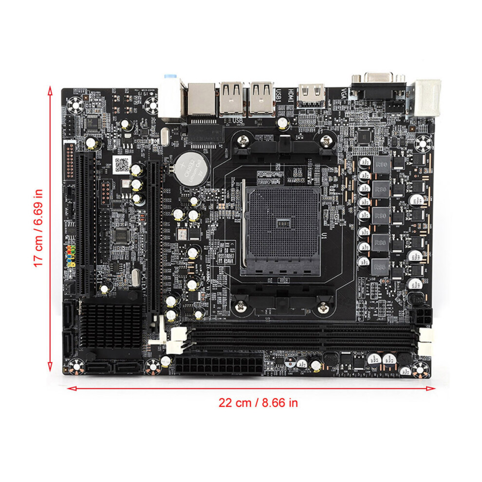 Amd A88 Fm2+ Ddr3 Motherboard 7790334042519
