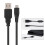 1.8m USB Cable with Magnet Ring for PS4 Pro/Slim 6