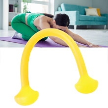Ein Wort Silikon Ziehseil 10 lbs Elastisch Verstellbarer Brustexpander Gelb