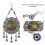 Islamic Blue Evil Eye Wall Hanging Decor 18x10.5cm Gift Protector 10