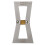 Edelstahl/Messing Dovetail-Messwerkzeug 1:5-1:8 2