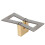 Edelstahl/Messing Dovetail-Messwerkzeug 1:5-1:8 5