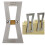 Edelstahl/Messing Dovetail-Messwerkzeug 1:5-1:8 7