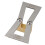 Edelstahl/Messing Dovetail-Messwerkzeug 1:5-1:8 8