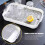 Double Layer Draining Dish Tray 270x188x40mm, Blue 4