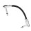 Anti Wind Guitar Lead PVC Flat 15cm 13