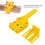 38Pcs ABS Handheld Drill Guide Set, Adjustable Woodworking Locator 8